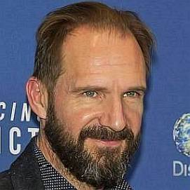 Ralph Fiennes dating "today" profile