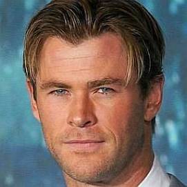 Chris Hemsworth dating 2023