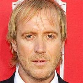 Rhys Ifans dating "today" profile