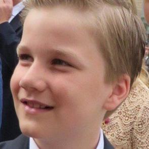 Prince Gabriel of Belgium dating "today" profile